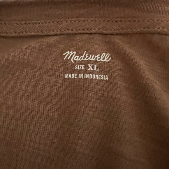 Madewell 100% Cotton Short Sleeve V-Neck T-shirt Bundle Size XL - Picture 7 of 12